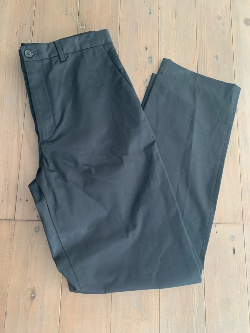 Theory Mens Laurence Precision Twill pant trousers black NWT